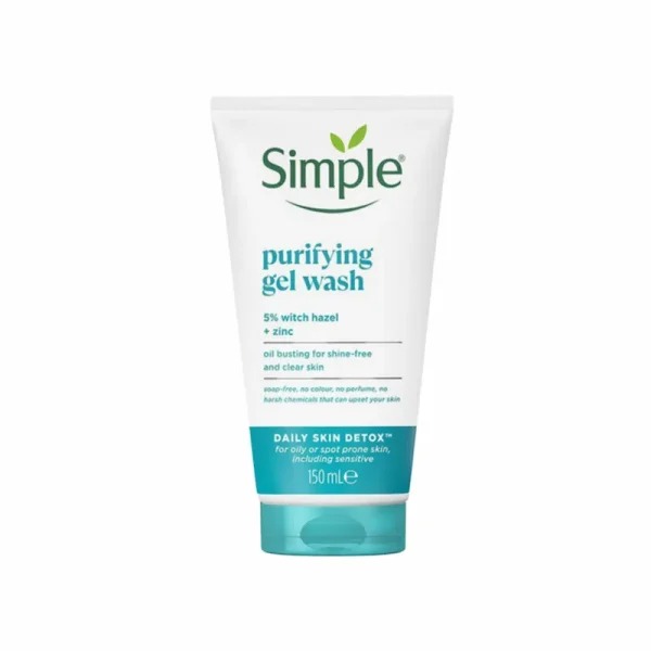 ژل شستشوی پوست چرب سیمپل Simple Purifying Gel Wash ( اصلی )